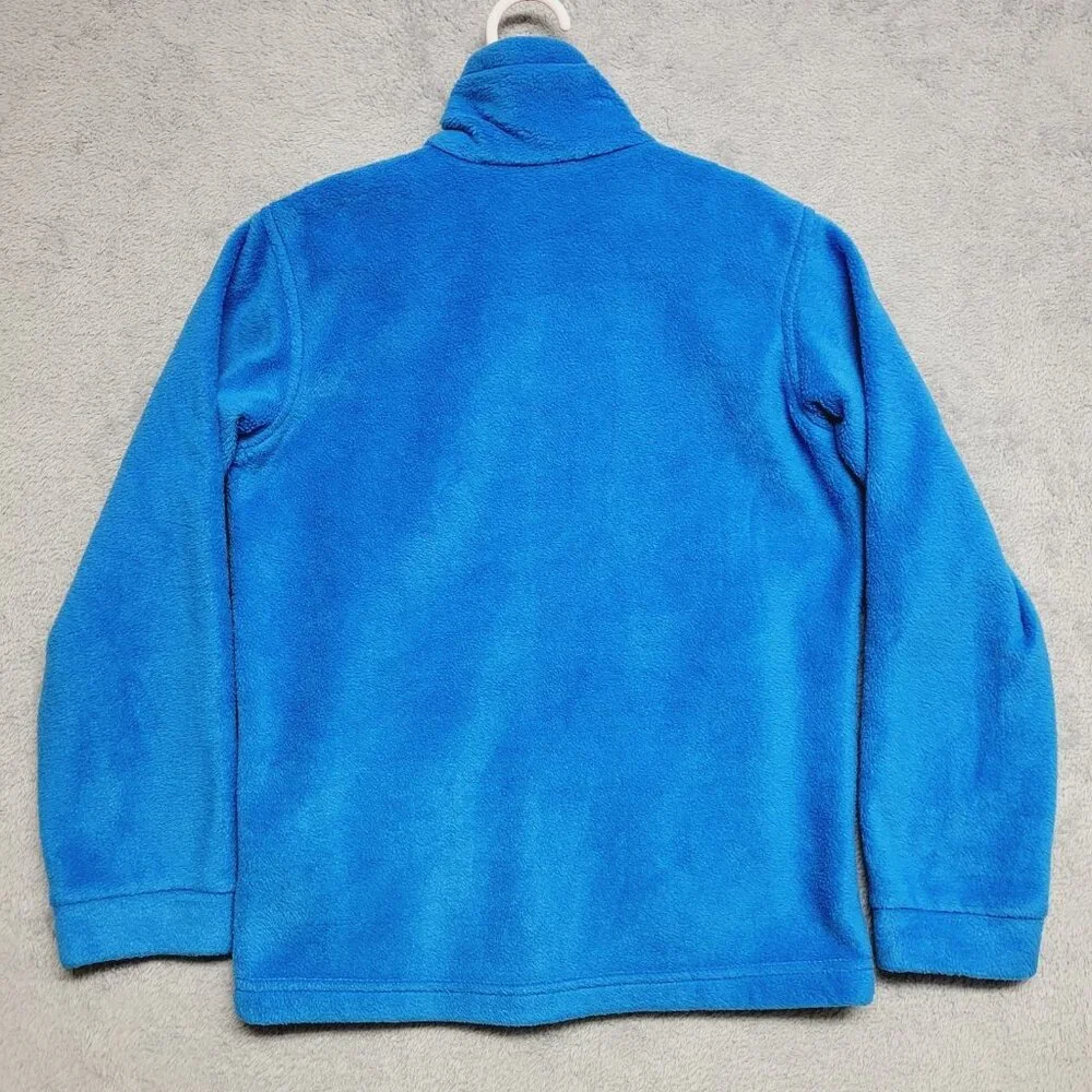 Columbia Jacket Boys Small 8 Blue Steen's Mountain 2 Fleece Full Zip All Season